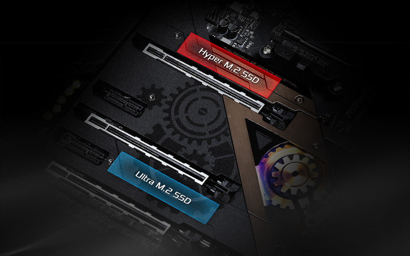 M.2 x 2 Armor + Metal Back (Gen3 x4)